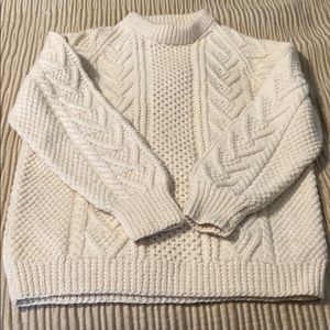Irish knit sweater